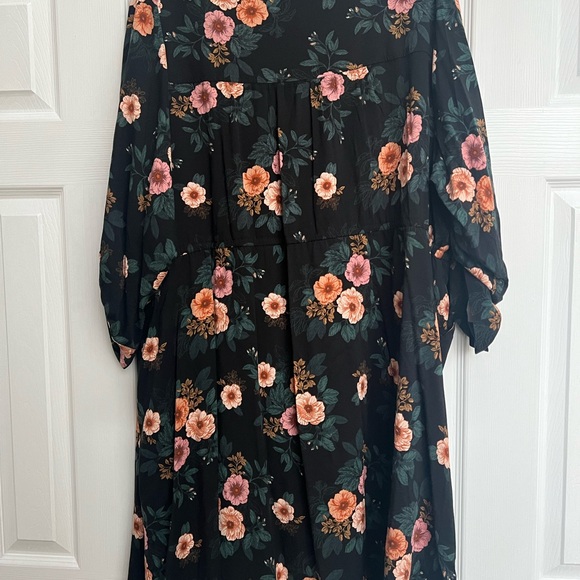 NWT Torrid Zip Front Challis Dress - Picture 5 of 7